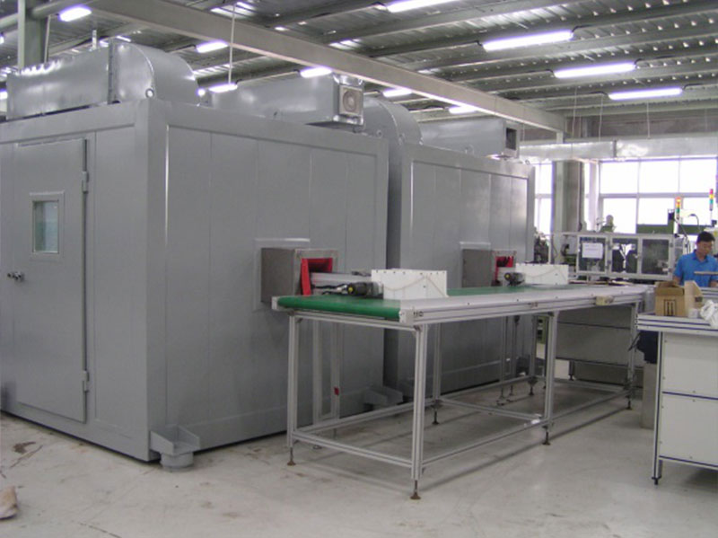 自動生產(chǎn)線產(chǎn)品質(zhì)檢室 室外噪聲≥80dB(A)，室內(nèi)≤40dB(A)